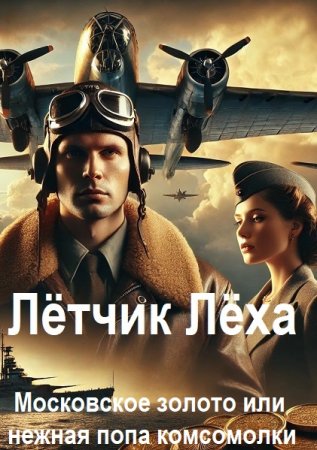 Обложка к Алексей Хренов. Цикл (7 книг) Лётчик Лёха